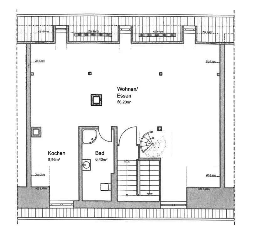 Vorderhaus Dachgeschoss I