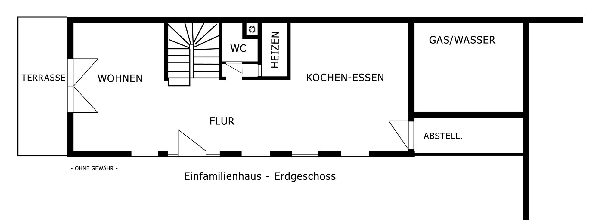 Einfamilienhaus EG