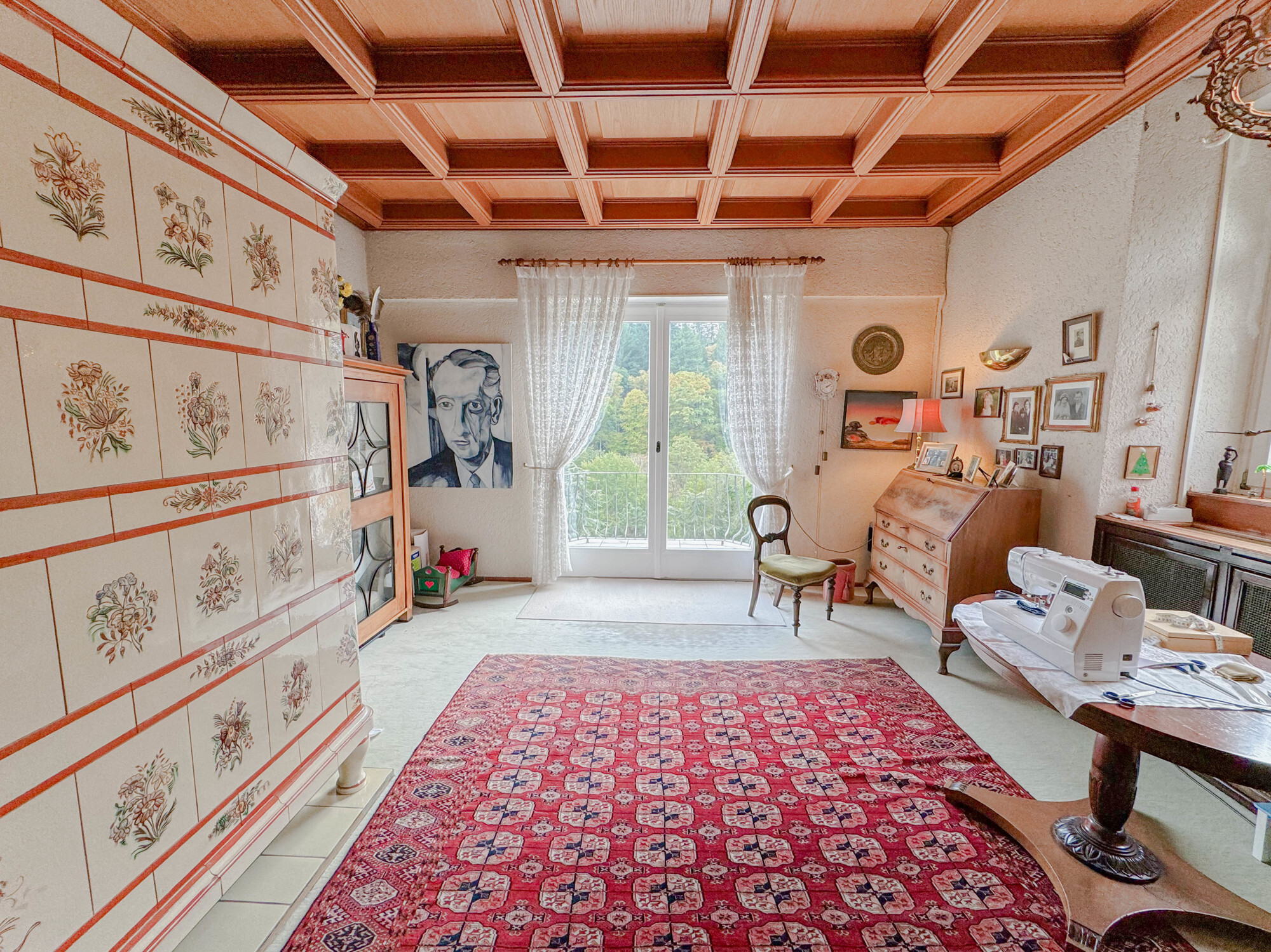 Büro mit Balkon
